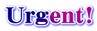 Urgent!